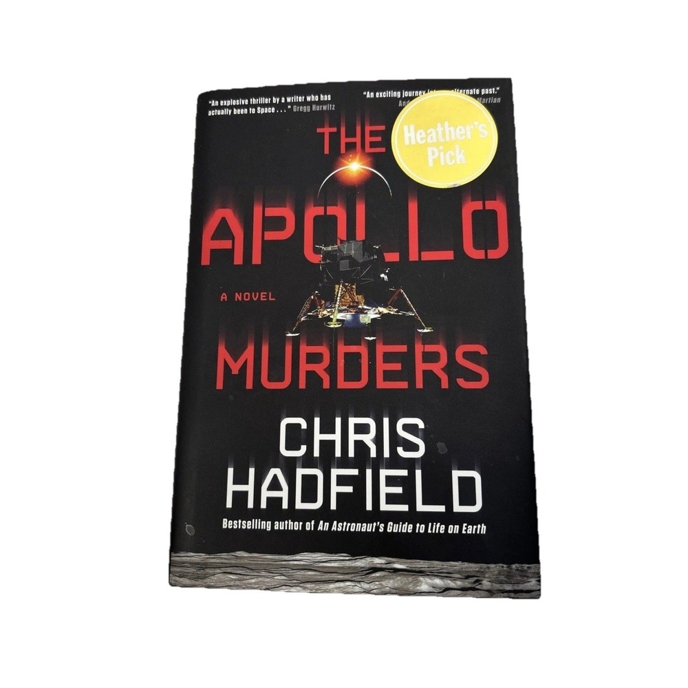 The Apollo Murders by‎ Chris Hadfield (2021, Hardcover)